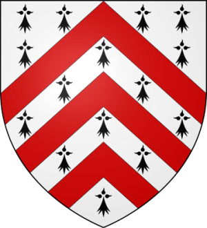Family Coat of Arms de Coëtquévéran (Bretagne)