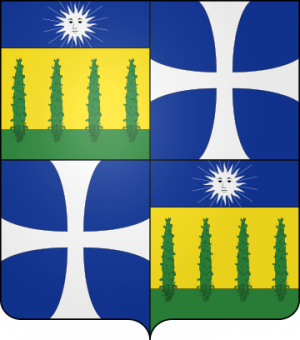 Blason de la famille Brugière de Barante (Auvergne)