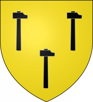 Blason de la famille Martel (Normandie, Bretagne, Poitou)