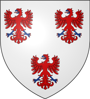 Blason de la famille d'Andigné (Bretagne, Poitou, Paris)