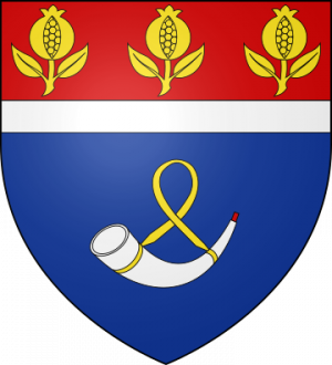 Blason de la famille de Bernardi alias Bernardy (Dauphiné, Provence, Martinique)