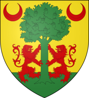 Family Coat of Arms de Grandsaignes d'Hauterive (Rouergue)