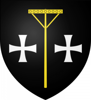 Blason de la famille de Resteau (Hainaut)