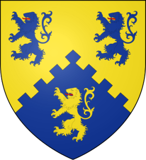Blason de la famille Holker olim Houlker (Angleterre, Normandie)