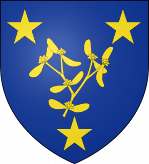 Blason de la famille de Guibert de La Rostide (Provence, Languedoc)