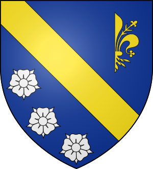 Blason de la famille de Riquet de Caraman (Languedoc, Champagne, Hainaut)