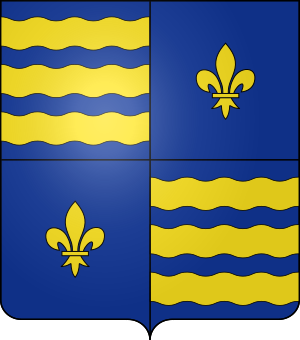 Blason de la famille de Châteauvieux (Bresse)