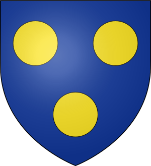 Blason de la famille de Turpin de Jouhé (Angoumois, Poitou, Saintonge)