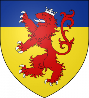 Blason de la famille Dutheil de La Rochère olim du Theil (Basse Marche, Angoumois, Poitou)