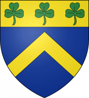 Blason de la famille Hochedé de La Guémarais (Bretagne)