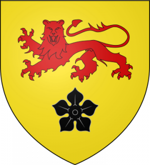 Blason de la famille d'Angerville d'Auvrecher (Normandie)