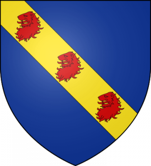 Blason de la famille de La Bunodière (Normandie)