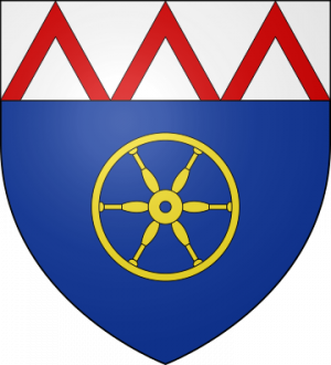 Blason de la famille de La Rodde (Velay, Auvergne, Bourgogne)