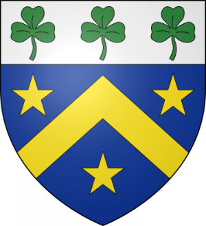 Blason de la famille de Gallet de Mondragon (Dauphiné, Bourgogne, Touraine)