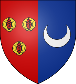 Blason de la famille Granier de Cassagnac (Armagnac)