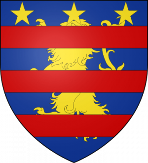 Blason de la famille d'Hugues (Dauphiné, Provence)