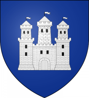 Blason de la famille Chastelain de Belleroche (Lyonnais)