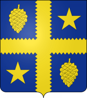 Blason de la famille du Floquet (Auvergne, Bourbonnais)