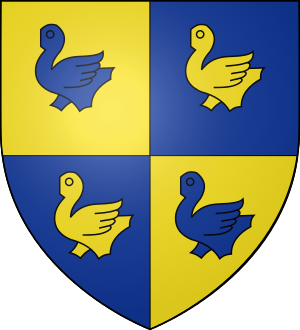 Blason de la famille de Couhé (Poitou)