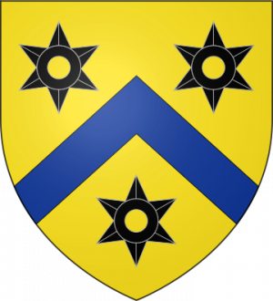 Blason de la famille Pavret de La Rochefordière (Bretagne)
