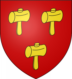 Blason de la famille de Mailly-sur-Saône (Bourgogne)