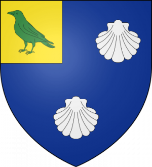 Blason de la famille Hubert de La Vesquerie (Bretagne)