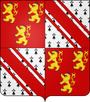 Blason de la famille de Liedekerke Beaufort