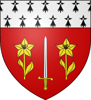 Blason de la famille Moreau de Lizoreux (Bretagne)