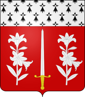 Family Coat of Arms Moreau de Lizoreux (Bretagne)