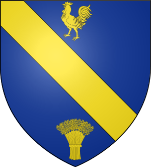 Blason de la famille de Coye de Castelet (Provence)