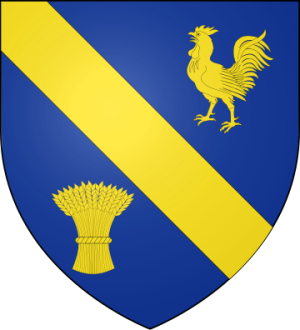 Blason de la famille de Coye de Castelet