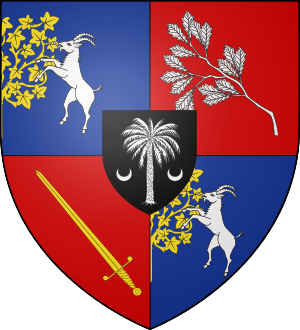 Blason de la famille Aymé de La Chevrelière (Poitou)