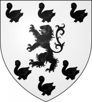 Blason de la famille de Gargian alias Garjan (Bretagne)