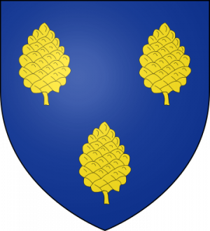 Blason de la famille Chabiel de Morière (Poitou, Champagne)