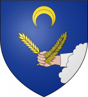 Blason de la famille Barbou des Courières (Normandie)