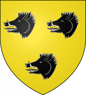 Blason de la famille de Louvel (Picardie, Normandie)
