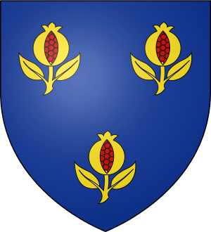 Blason de la famille Hébert de Beauvoir (Normandie)