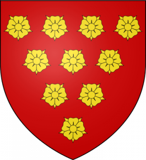 Blason de la famille de Saint-Meleuc (Bretagne)