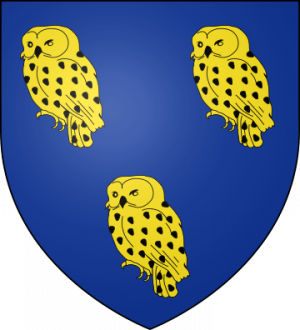Blason de la famille d'Huc de Monségou (Languedoc)