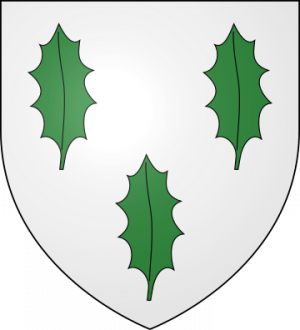 Blason de la famille d'Hugonneau du Chastenet (Poitou)