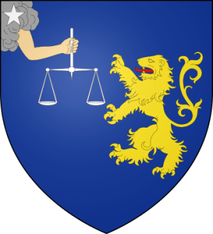 Blason de la famille de Curel