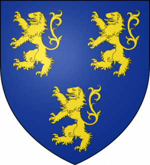 Blason de la famille de Vielchastel (Bourgogne)