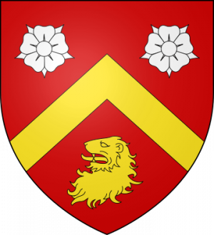 Blason de la famille Lenoir de Chantelou (Anjou)