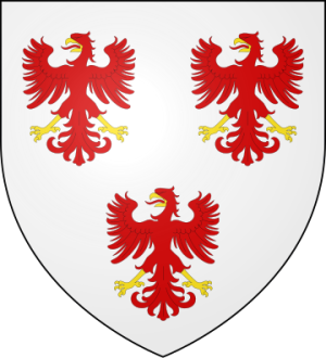Blason de la famille de Bois-Jagu alias Boisjagu (Bretagne)
