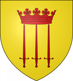 Blason de la famille de Rivière (Vivarais, Languedoc, Dauphiné)