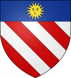 Blason de la famille de Tributiis (Gênes, Comtat Venaissin, Provence)