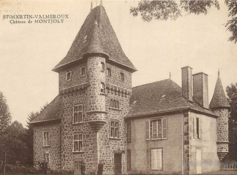 Château de Montjoly (Saint-Martin-Valmeroux)