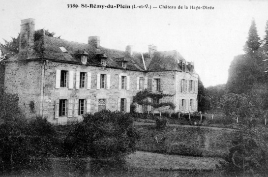 Manoir de La Haye d'Iré (Saint-Rémy-du-Plain)
