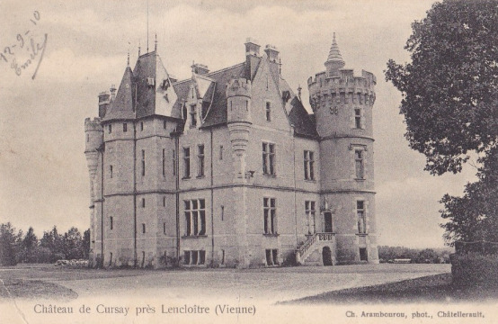Château de Cursay (Lencloître)