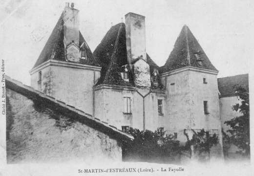 Château de La Fayolle (Saint-Martin-d'Estréaux)